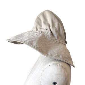 Helen Kaminski Australia Adjustable Cotton Tan Sunhat